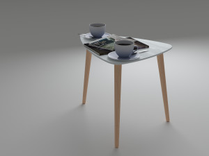 coffee table 02 Model 3D