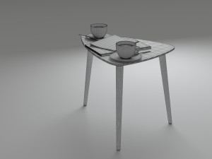 coffee table 02 Model 3D
