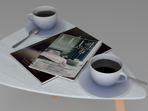 coffee table 02 Model 3D