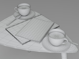 coffee table 02 Model 3D