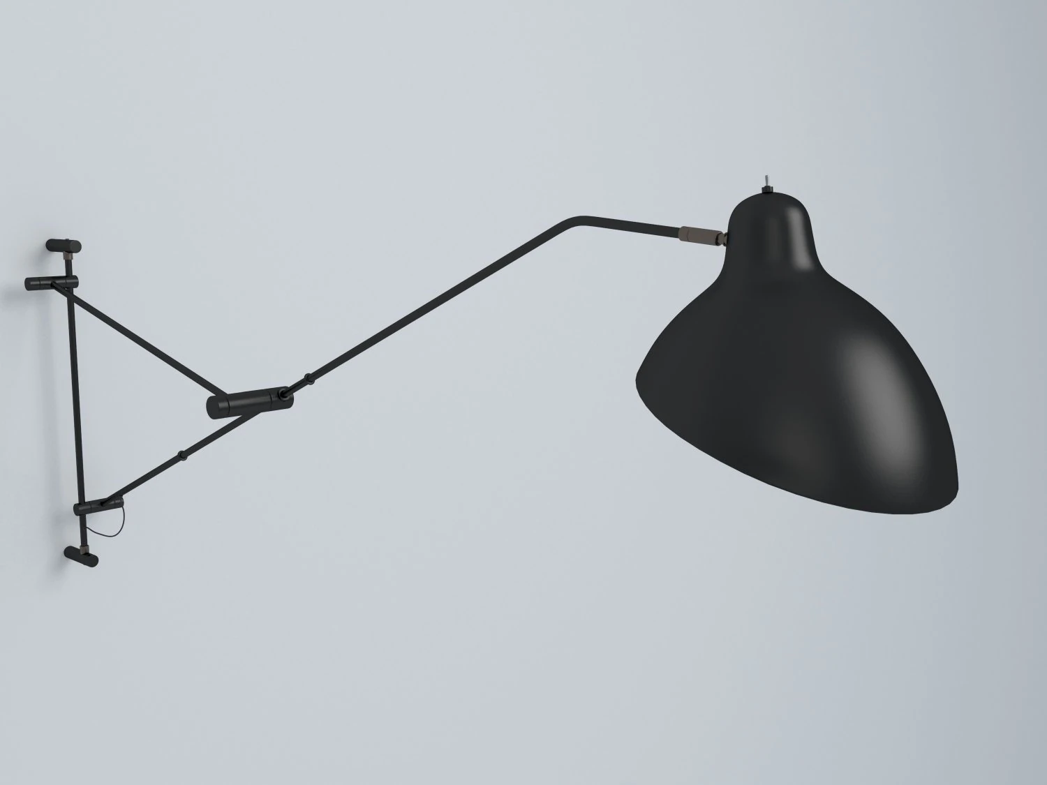 wall lamp 02 3D Model .c4d .max .obj .3ds .fbx .stl .blend 