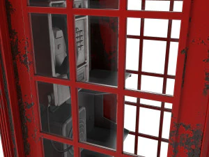 telephone box 3D Model