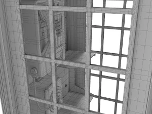 telephone box 3D Model