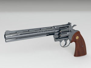 revolver Modelo 3D