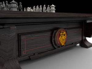 chess table 2 3D मॉडल