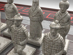 chess table 2 3D Model