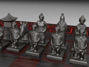 chess table 2 3D मॉडल