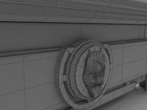 chess table 2 3D Model