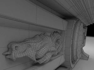 chess table 2 3D Model