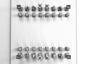 chess table 3 Model 3D