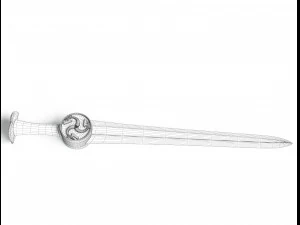 sword 3 3D Model