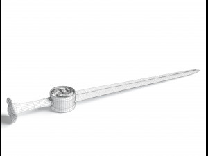 sword 3 3D Model
