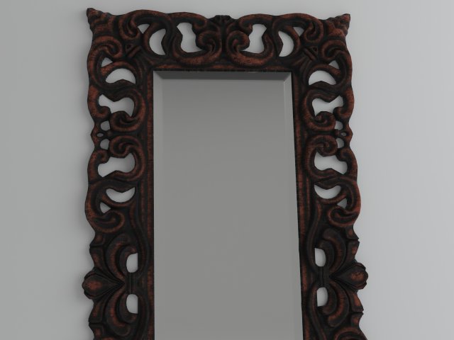 classic mirror 01 3D मॉडल .c4d .max .obj .3ds .fbx .stl .blend 