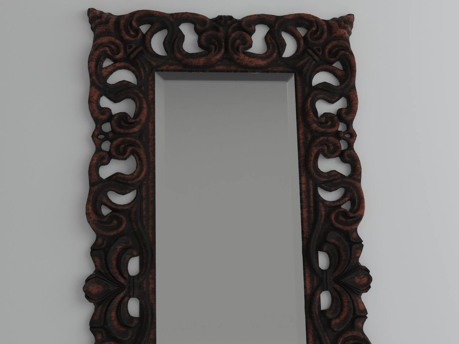 classic mirror 01 3D Model .c4d .max .obj .3ds .fbx .stl .blend 