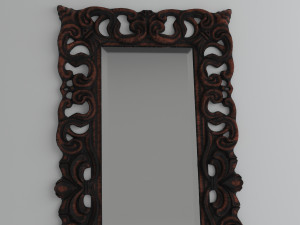 classic mirror 01 3D Модель
