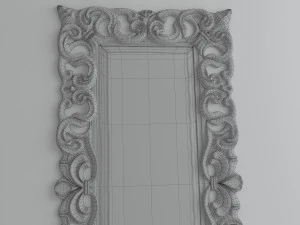 classic mirror 01 3D Model