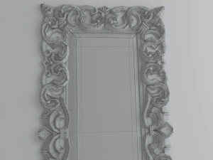 classic mirror 01 3D Model