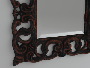 classic mirror 01 3D मॉडल