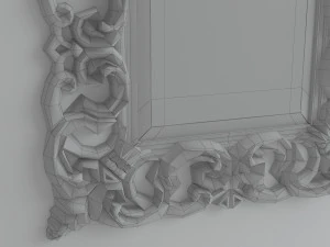 classic mirror 01 3D Model