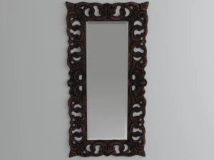 classic mirror 01 3D Model