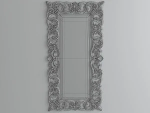 classic mirror 01 3D Model