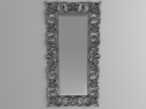 classic mirror 02 3D Модель