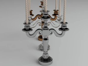 classic candlestick 3D Model
