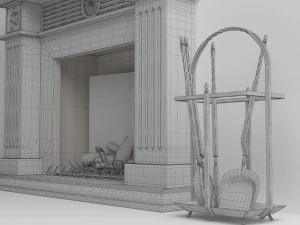 camino classico Modello 3D