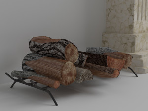 classic fireplace 3D 모델