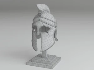 elmo medievale Modello 3D
