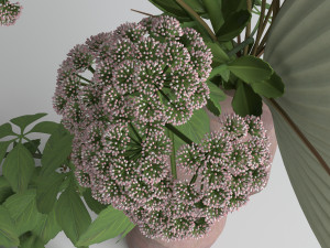 flowers composition 01 3D Model