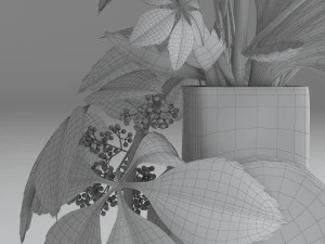 composizione di fiori 01 Modello 3D