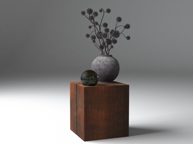 flowers composition 02 Modèle 3D .c4d .max .obj .3ds .fbx .stl .blend 