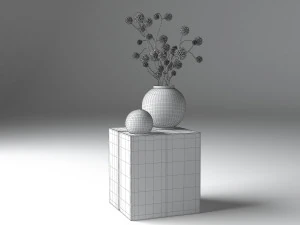 flowers composition 02 3D Model