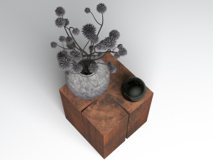 flowers composition 02 Modèle 3D