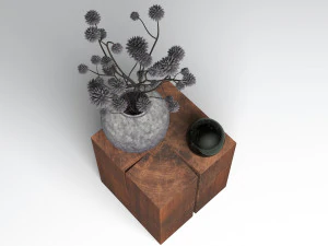 flowers composition 02 3D Model