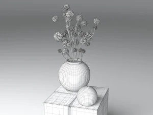 flowers composition 02 3D Model