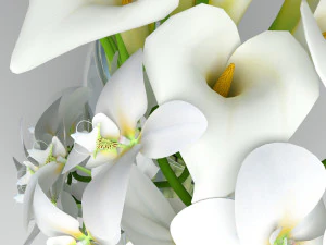 flowers composition 03 3D Model