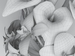 flowers composition 03 3D Model