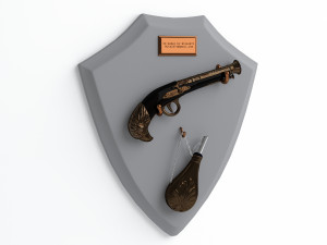musket stand 3D Модель
