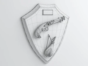 musket stand 3D Model