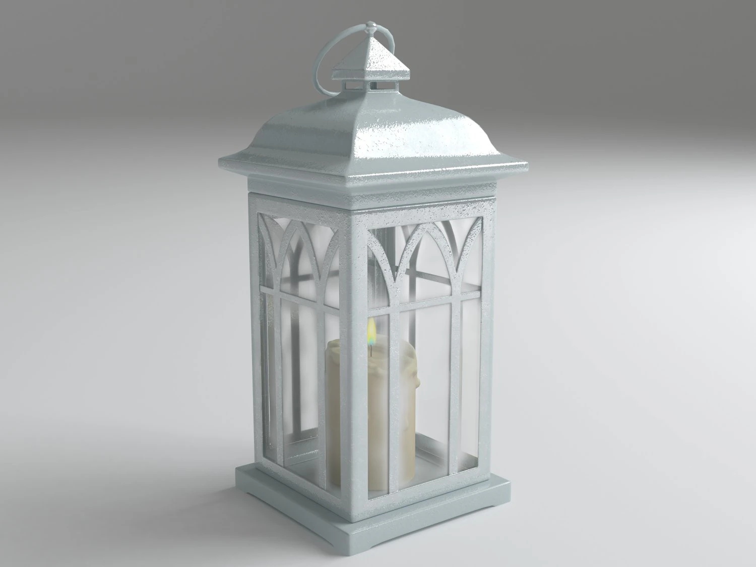 candle lamp 3D Model .c4d .max .obj .3ds .fbx .stl .blend 