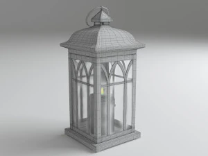 candle lamp 3D Model