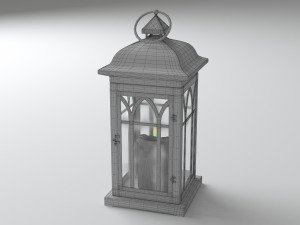 candle lamp 3D मॉडल