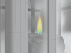 candle lamp 3D मॉडल