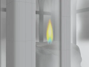 candle lamp 3D Model