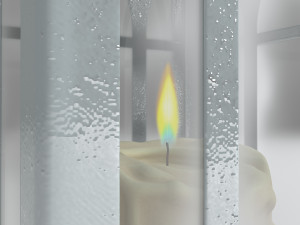 candle lamp 3D मॉडल