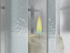 candle lamp 3D Model