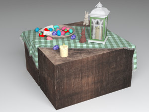 easter composition 3D Модель