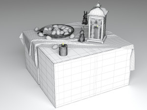 easter composition 3D 모델